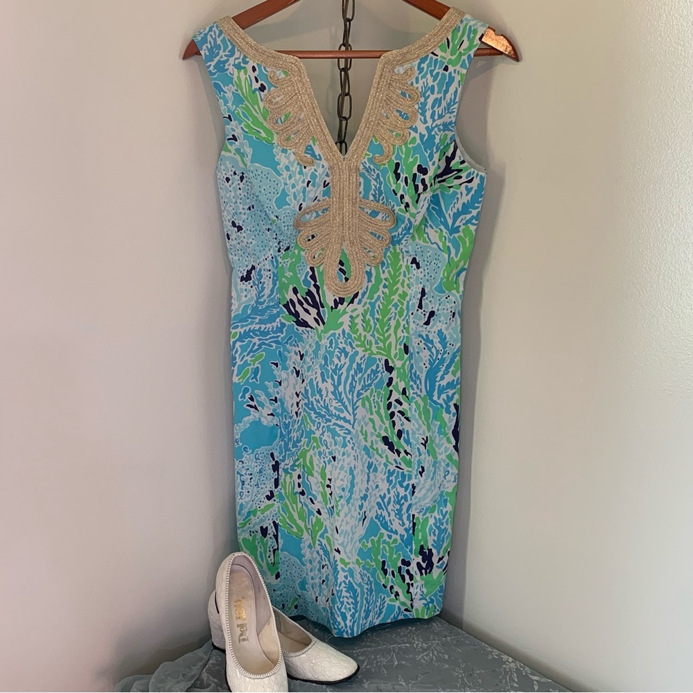 Lilly Pulitzer Janice Shift Dress - Size 2 - Picture 1 of 10